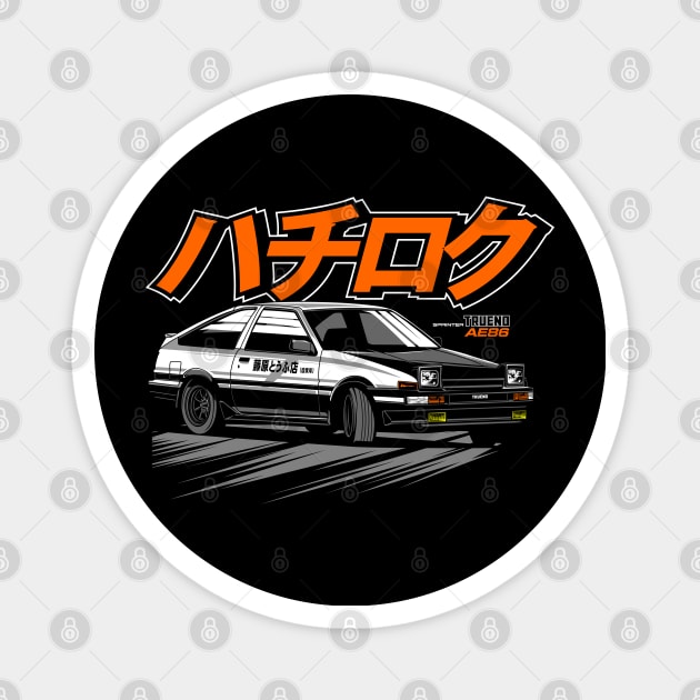 Sprinter Trueno AE86 Magnet by tdK